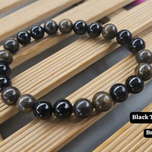 Black Tourmaline and Bronzite